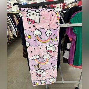 Hello Kitty with Rainbows Blanket